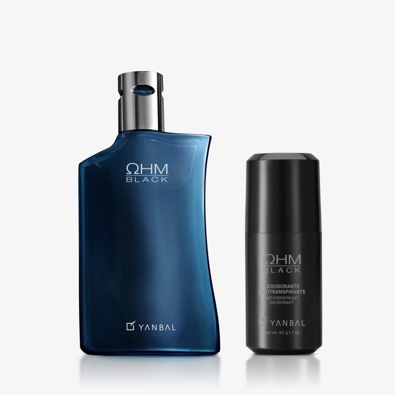 Set Ohm Black Parfum + Desodorante