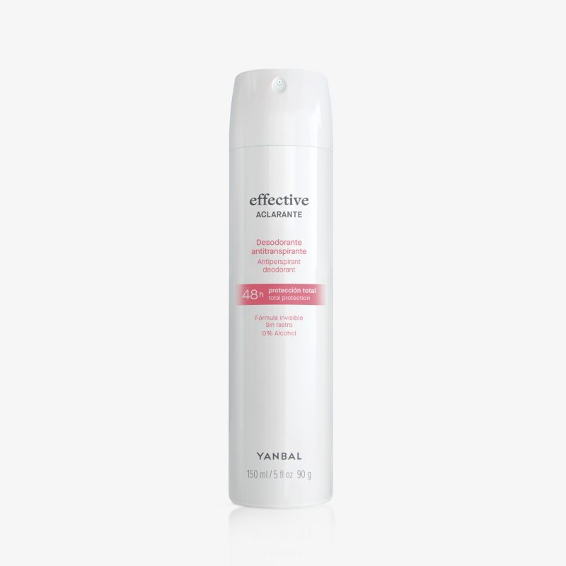 Desodorante Antitranspirante en Aerosol Effective Aclarante
