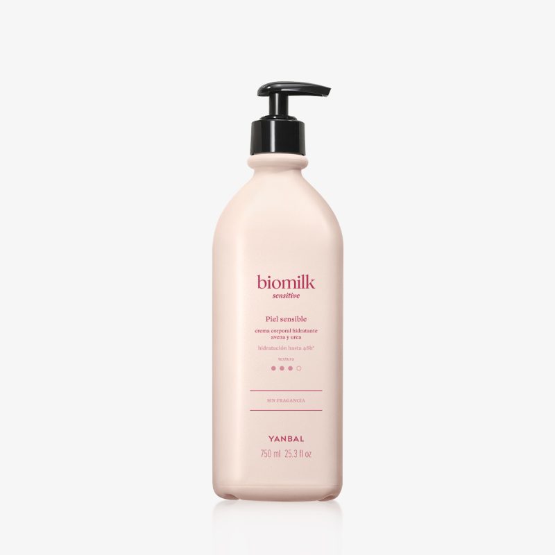 Crema Corporal Hidratante Biomilk Sensitive Avena y Urea