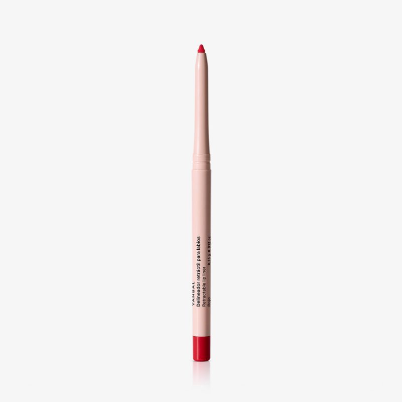 Delineador Retráctil para Labios Rojo