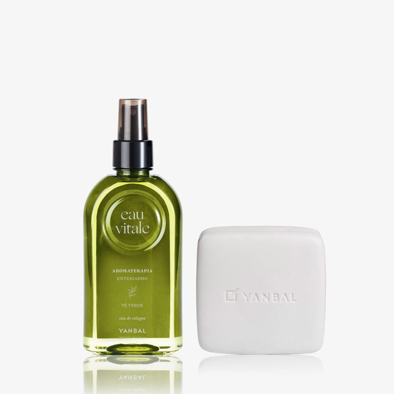 Set Eau Vitale Te verde : Eau de Cologne + jabon