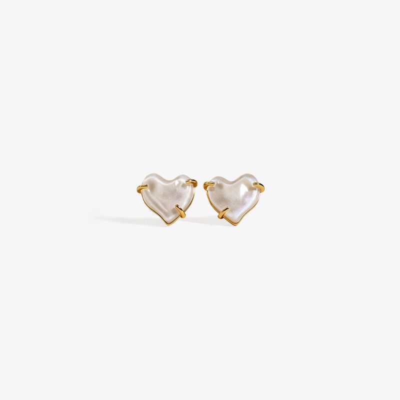 Aretes Lovelle Blanc