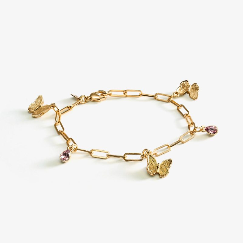 Pulsera Mariposa En Vuelo