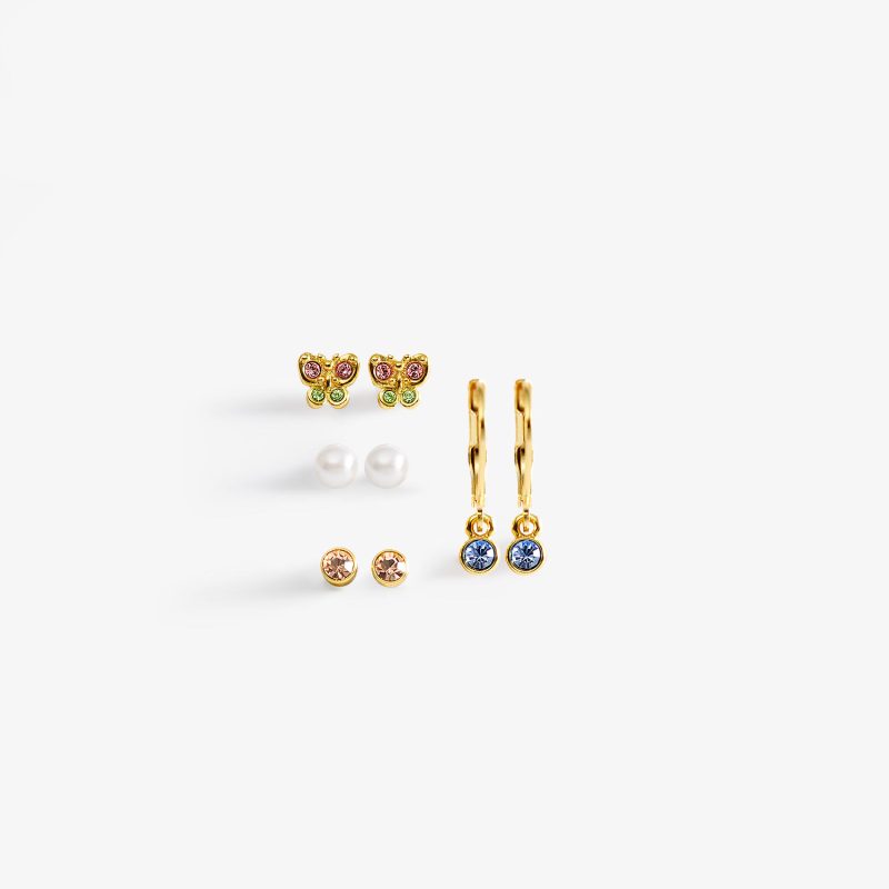 Set Aretes Vuelo de Fantasía