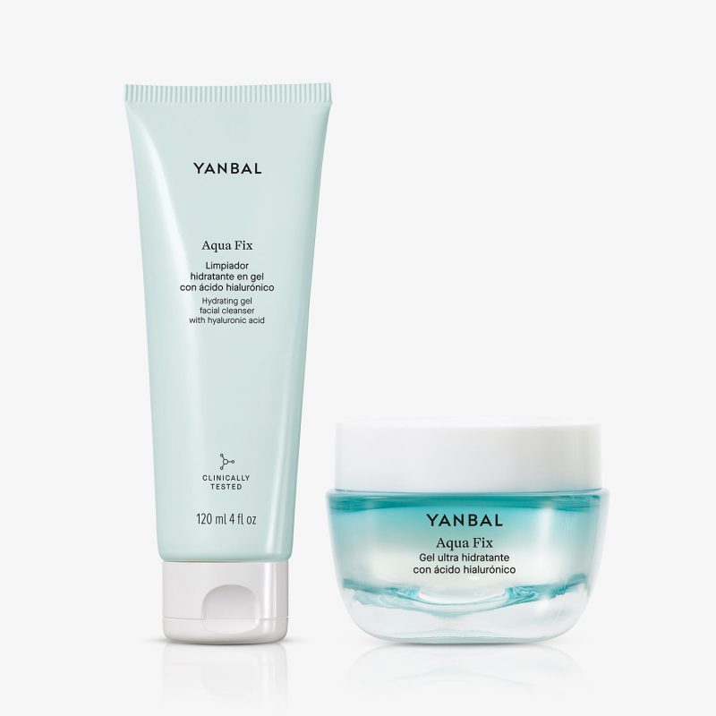 Set Aqua Fix: Limpiador hidratante + Gel Ultra Hidratante