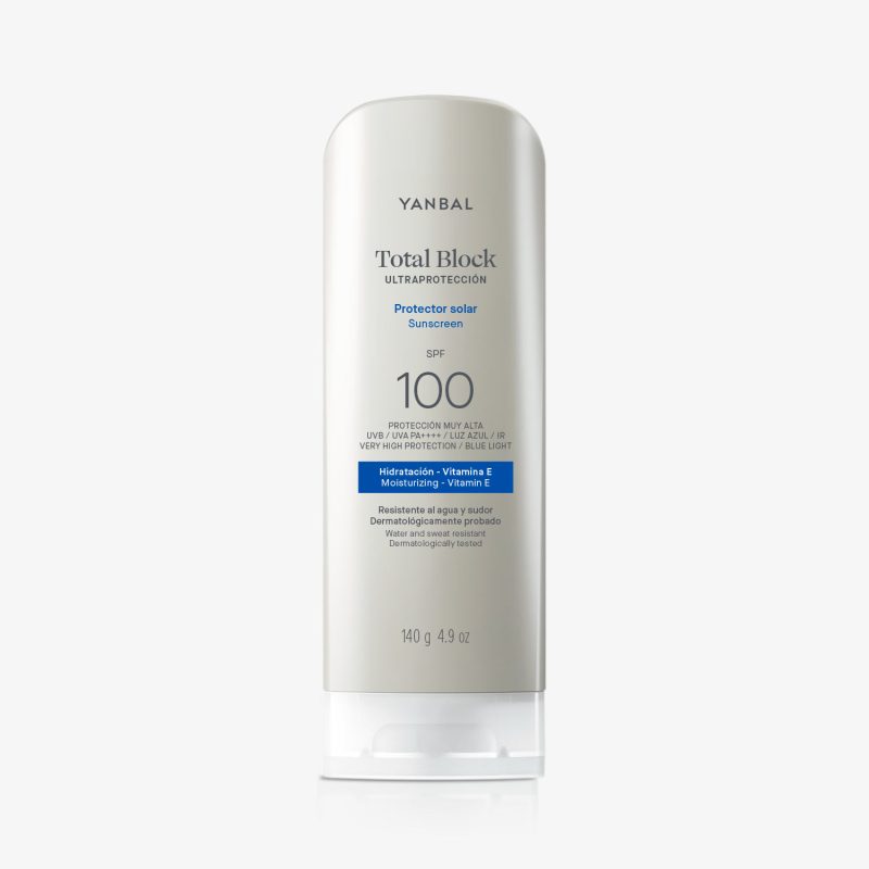 Protector Solar Total Block Ultraprotección SPF 100 Jumbo