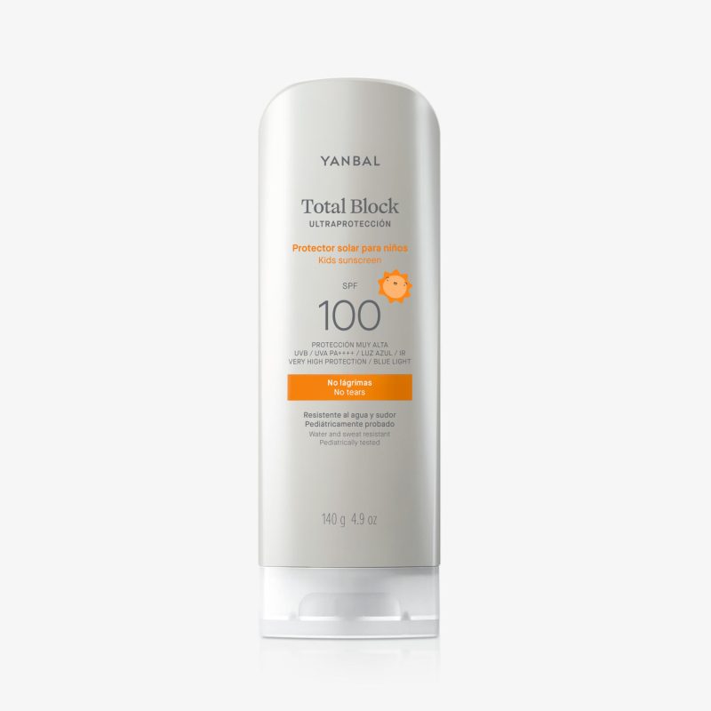 Protector Solar Total Block Kids Ultraprotección SPF 100