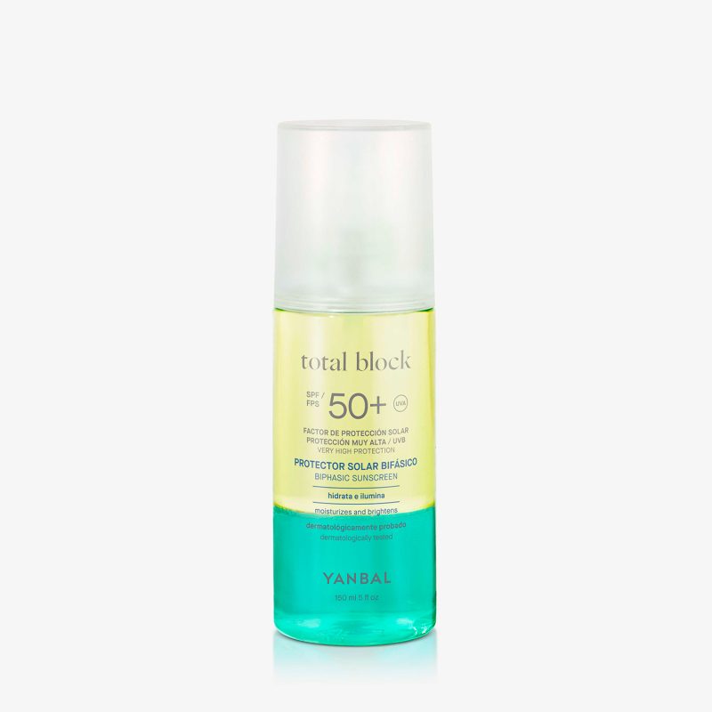 Protector Solar Bifásico SPF 50+ Total Block