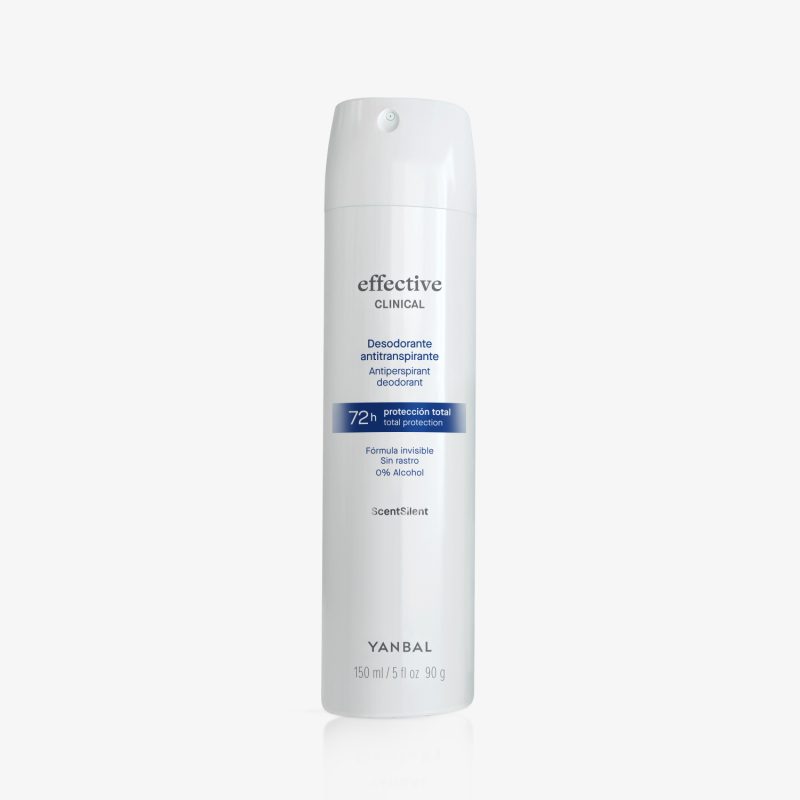 Desodorante Antitranspirante en Aerosol Effective Clinical