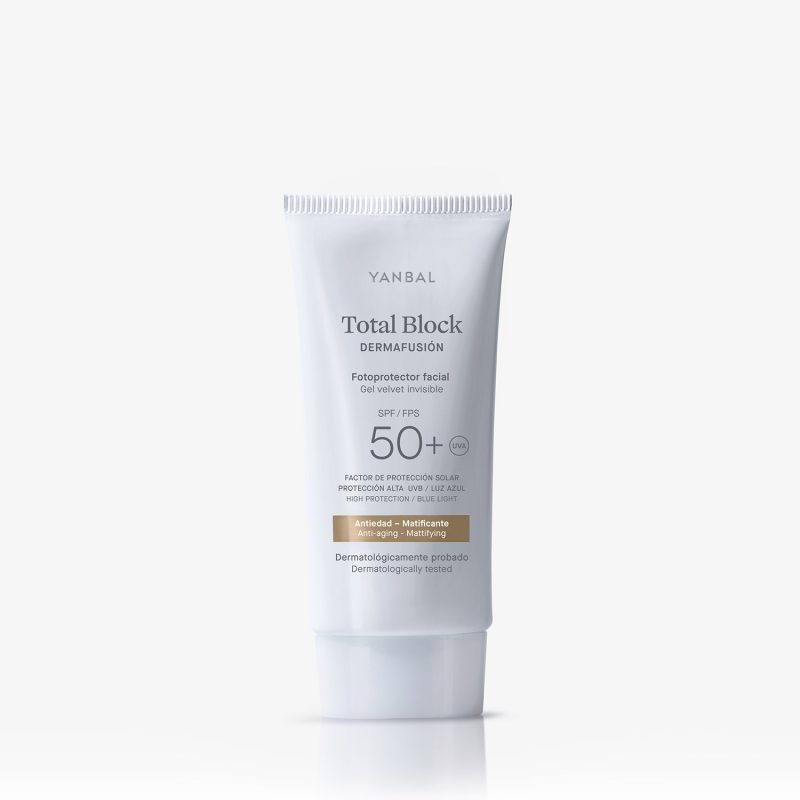 Fotoprotector Facial Gel Velvet Total Block Dermafusión SPF 50+