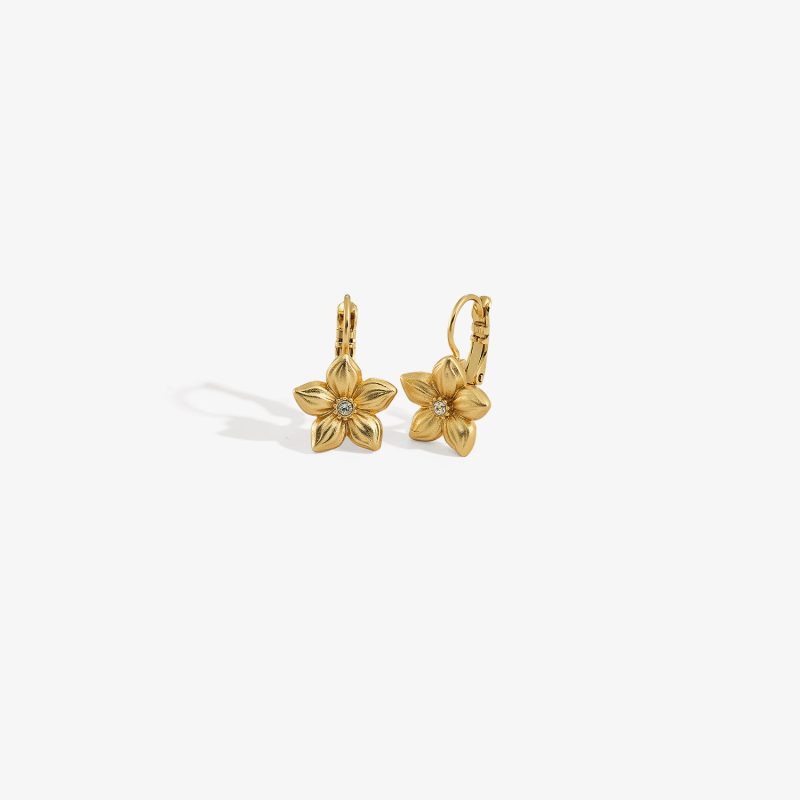 Aretes Floralia Doré
