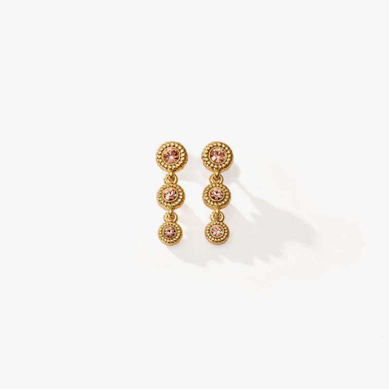Aretes Gyra Rosé