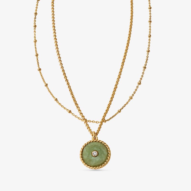 Set Collares Gyra Jade