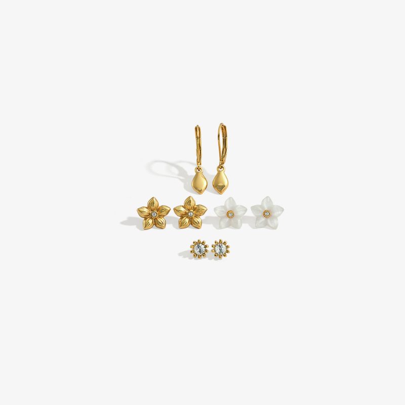 Set Aretes Floralia