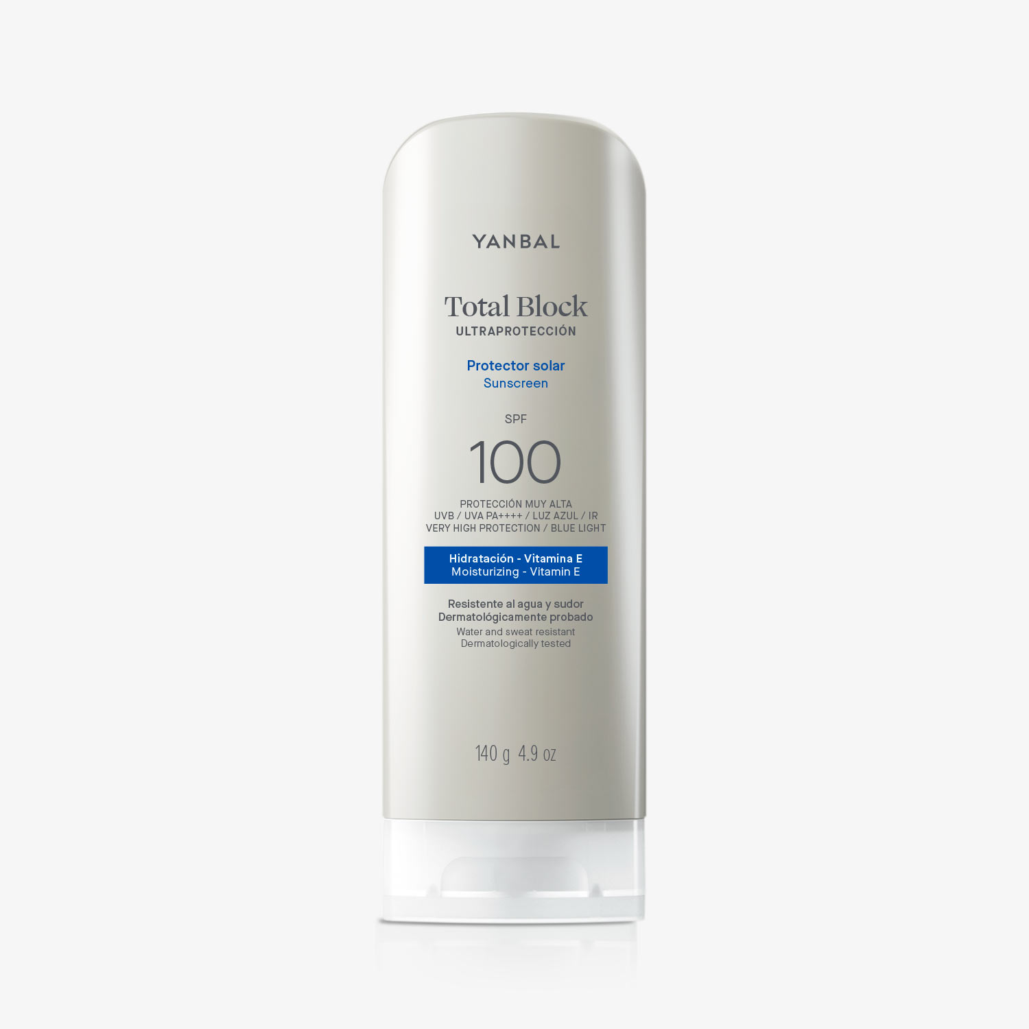 Protector Solar Total Block Ultraprotección SPF 100 Jumbo