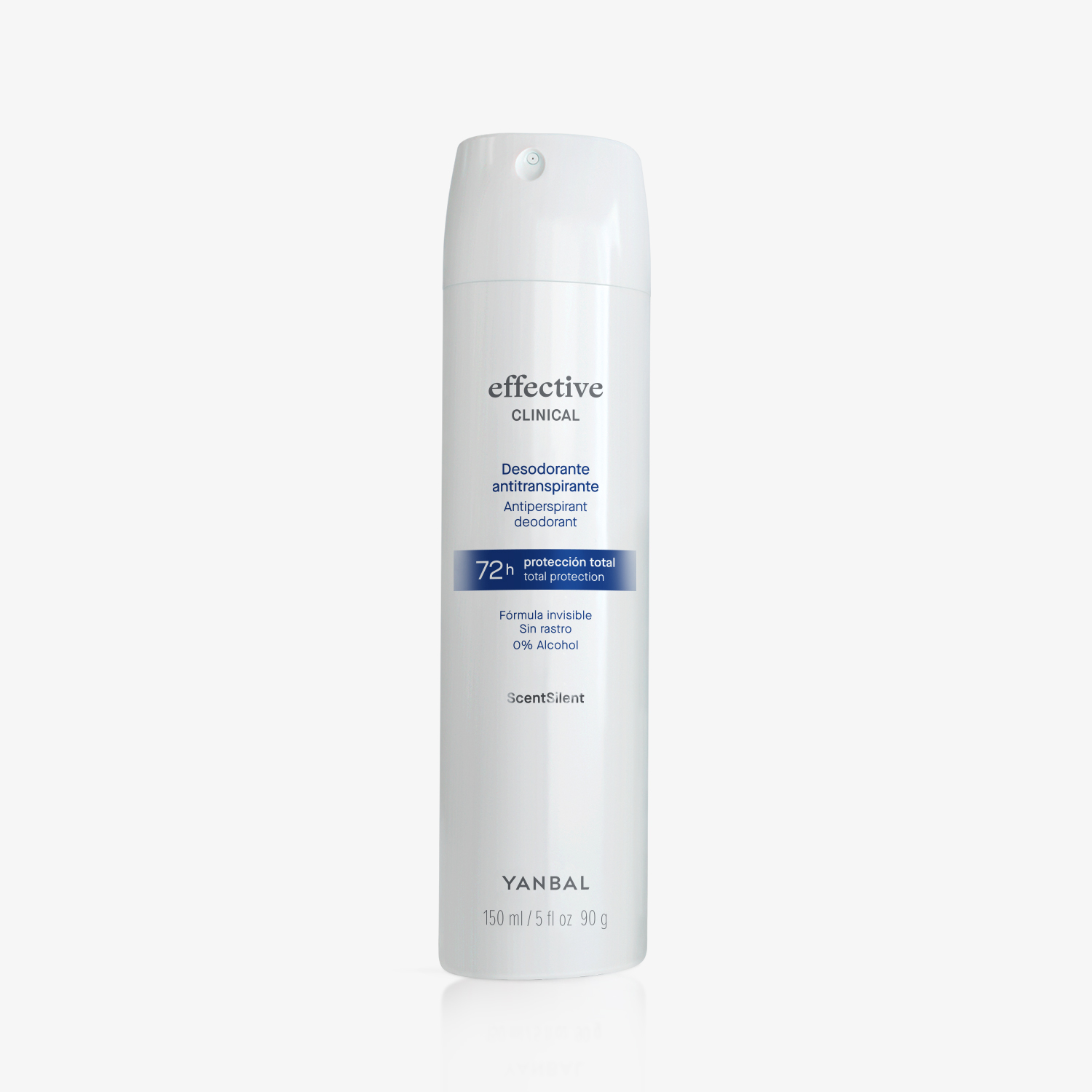 Desodorante Antitranspirante en Aerosol Effective Clinical