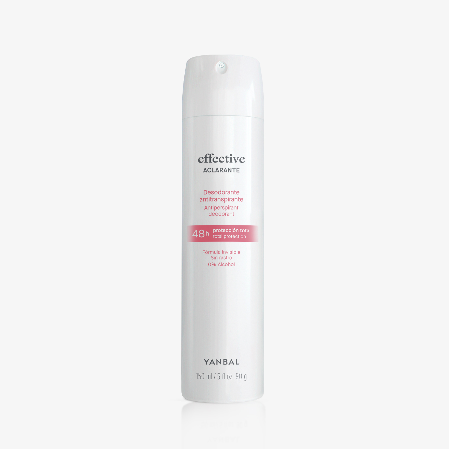 Desodorante Antitranspirante en Aerosol Effective Aclarante