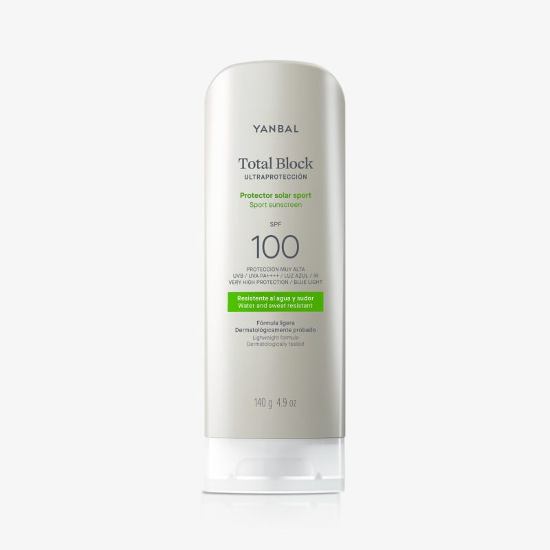 Protector Solar Total Block Sport SPF 100