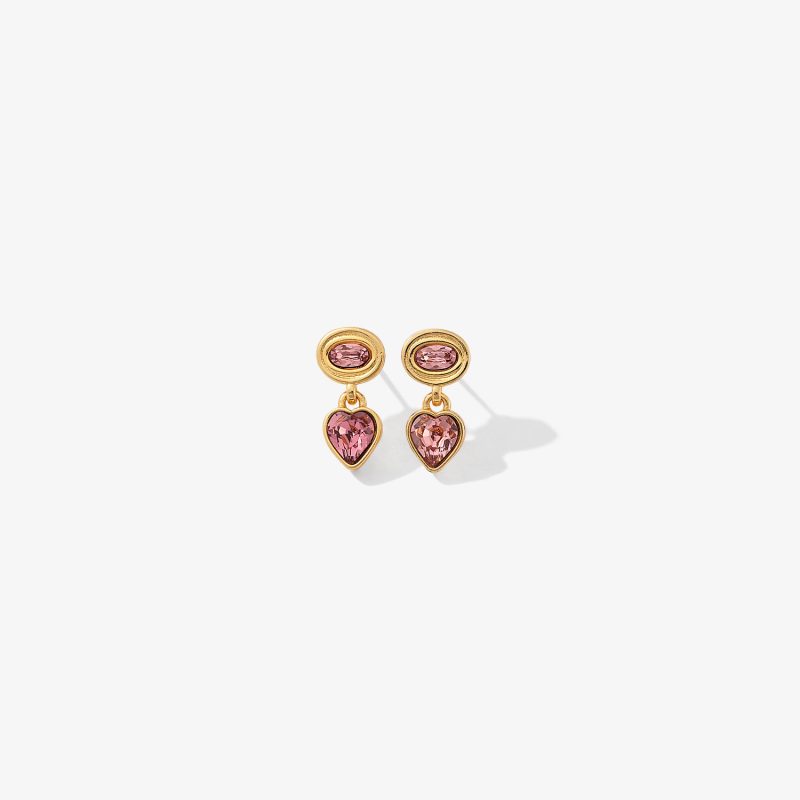 Aretes Aimee Rouge
