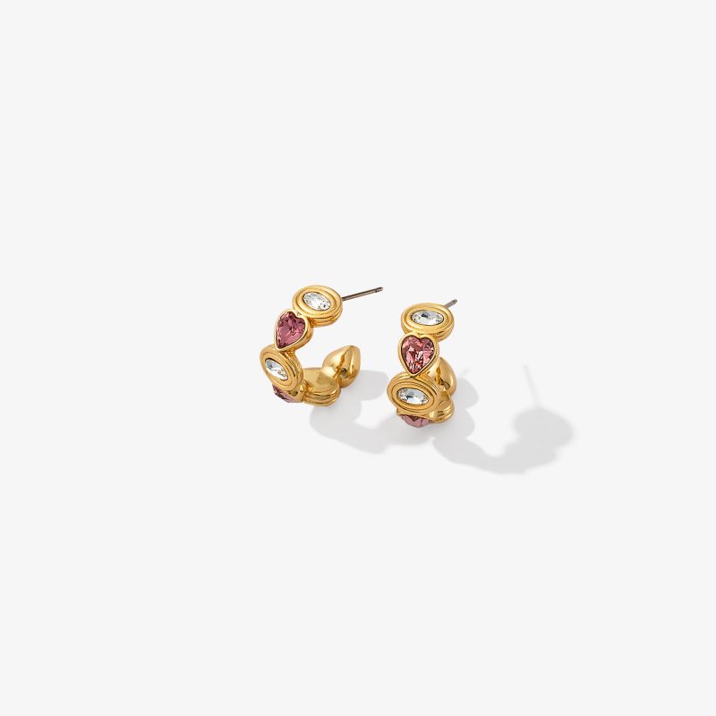 Argollas Aimee Rouge