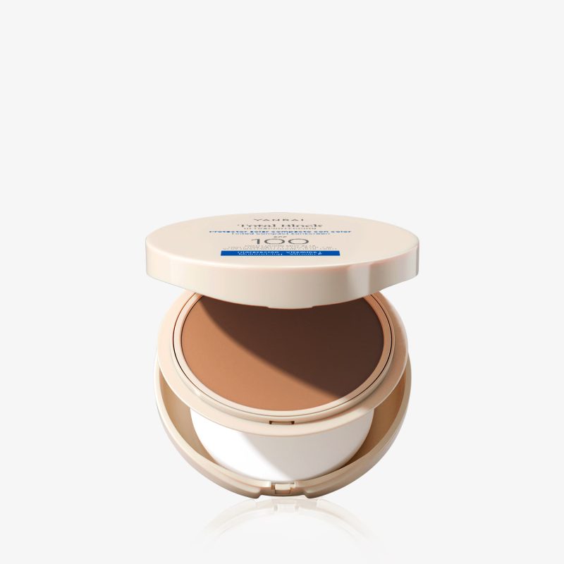 2x1 Total Block Ultraprotección SPF100 Compacto con Color