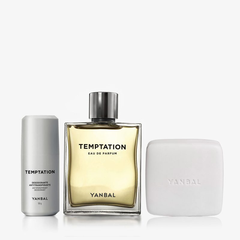 Set Temptation Hombre: Eau de parfum + Jabón perfumado + deo